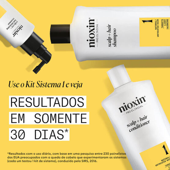 VOLUME & THINNING SISTEMA 1 SHAMPOO-1L